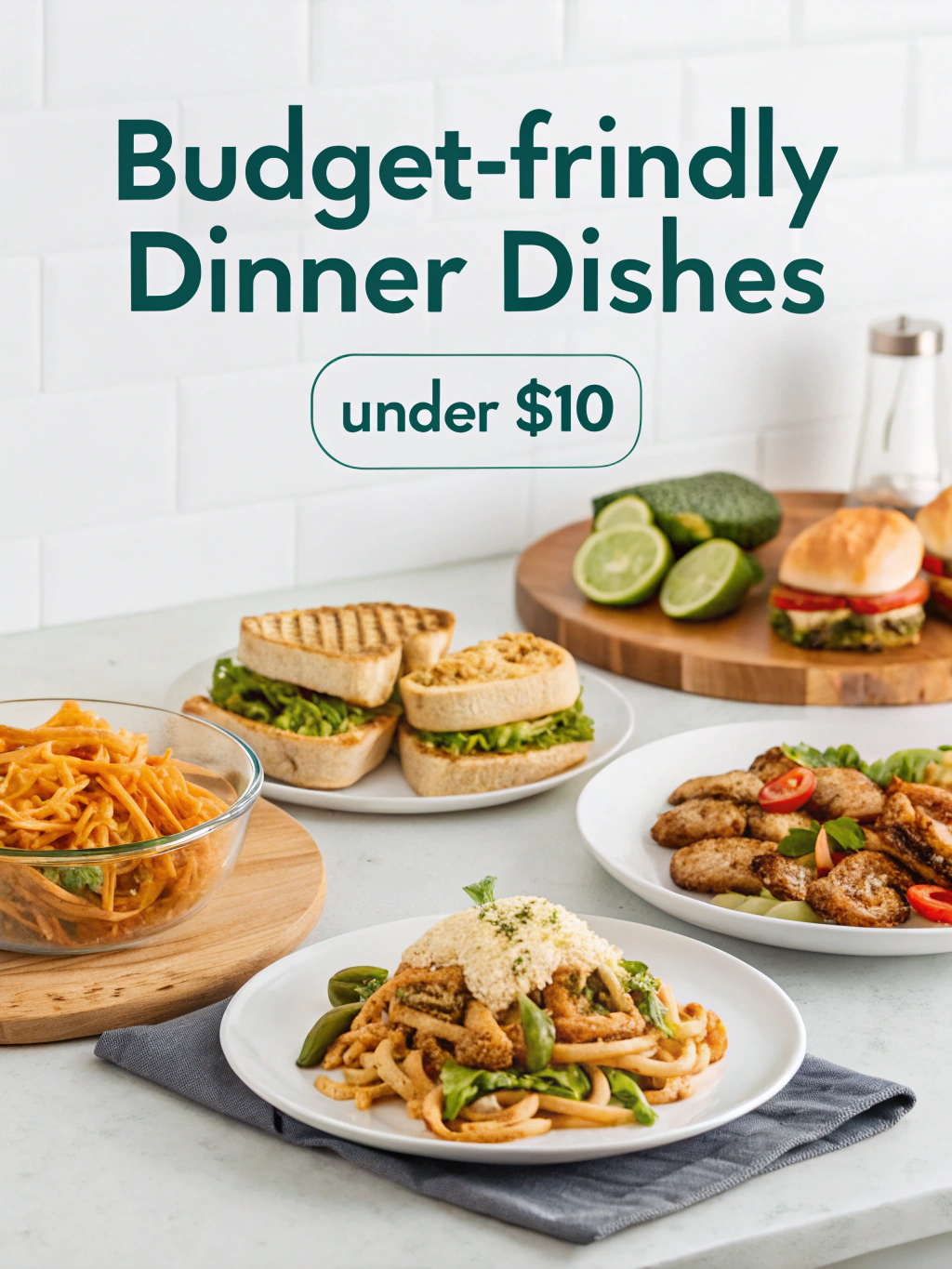 10 Budget-Friendly Dinners Under $10 (Feed 4!)