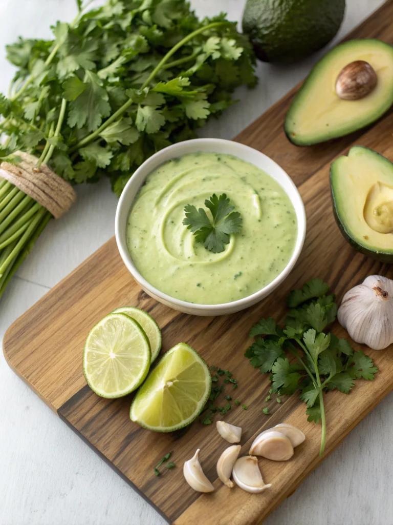 10-Minute Creamy Avocado Dressing Recipe