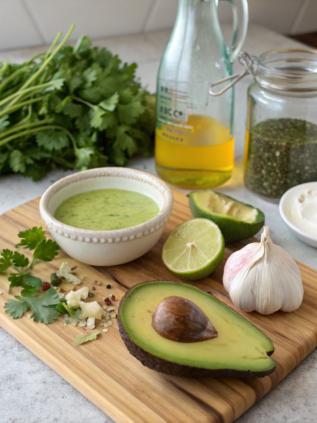 Avocado Dressing Ingredients