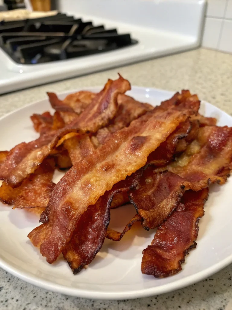 12-Minute Air Fryer Bacon (No Splatter!)