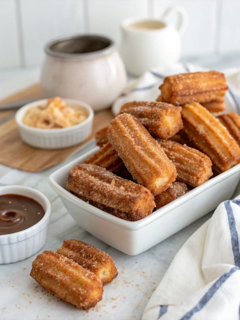 15-Minute Churro Bites (Air Fryer or Oven)
