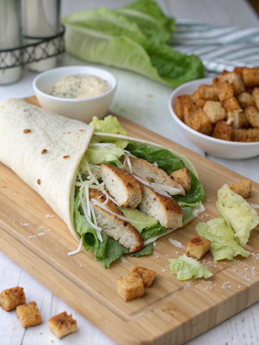 20-Minute Chicken Caesar Wraps (Better Than Restaurant!)