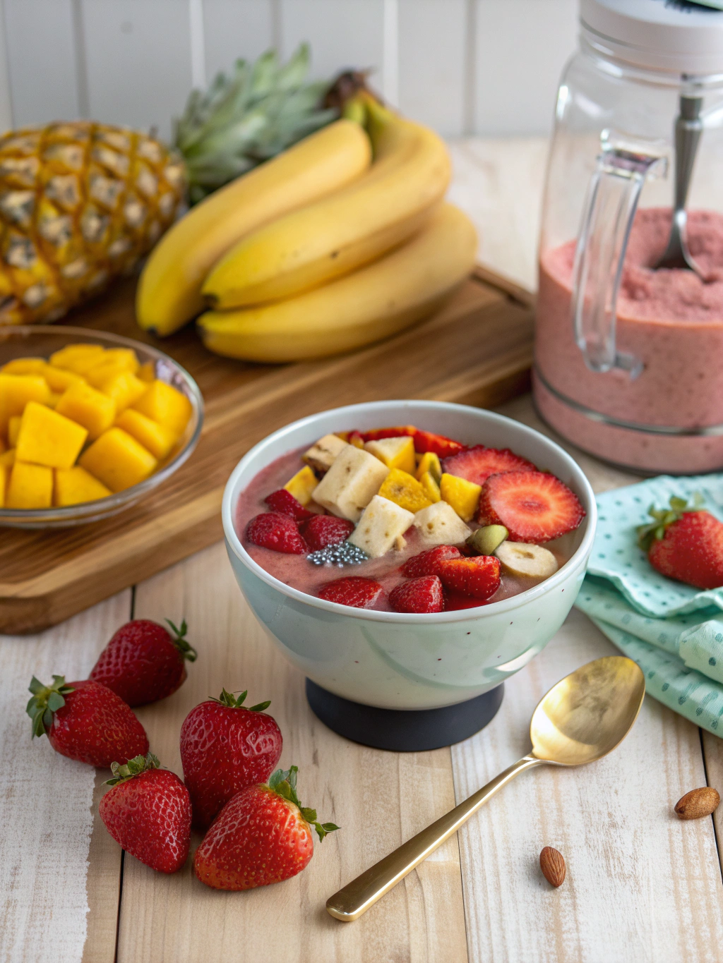 5-Minute Fruit Smoothie Recipe (So Easy!)