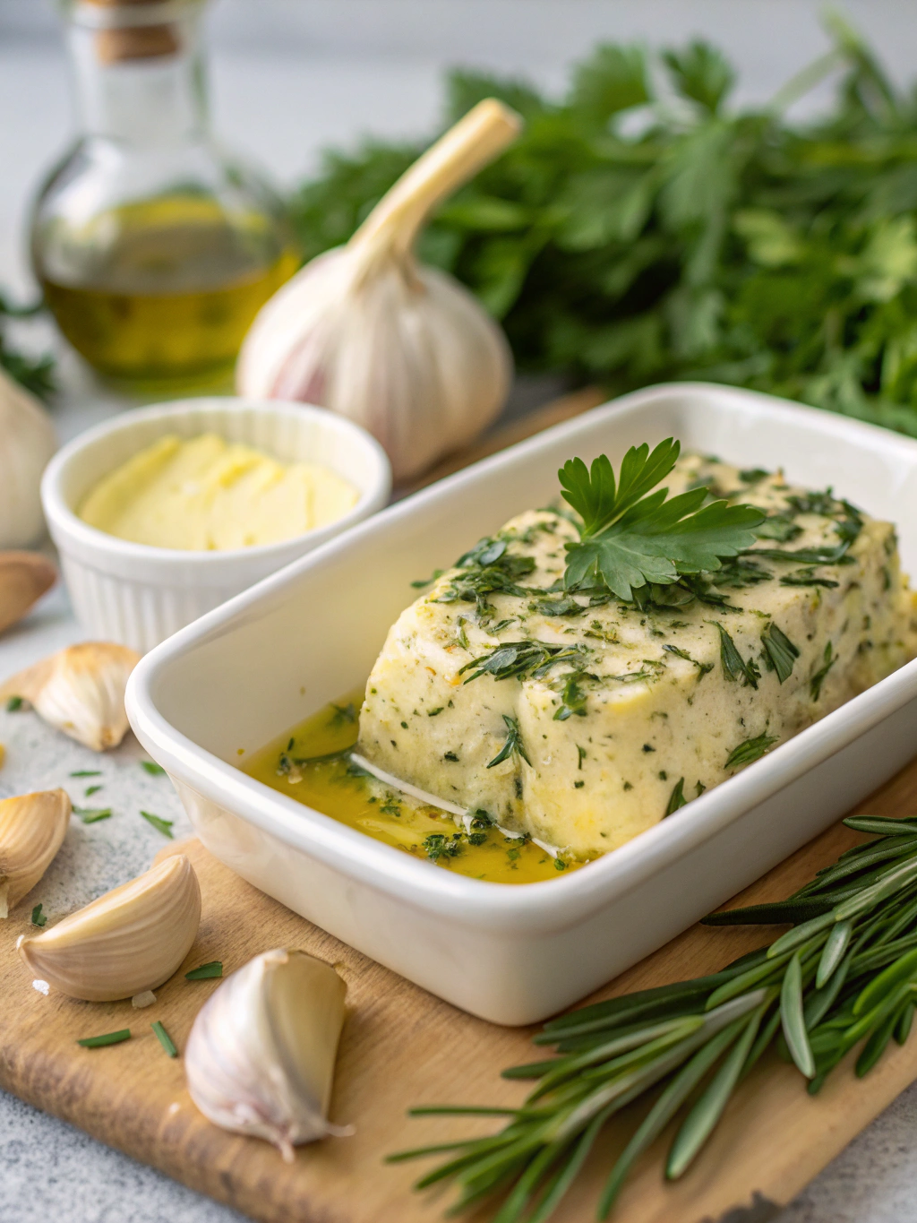 5-Minute Garlic Herb Butter (Make-Ahead Magic!)