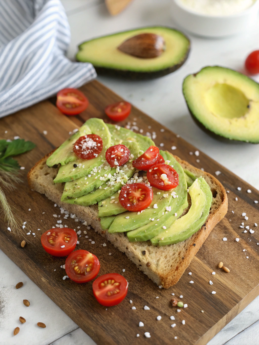 8-Minute Avocado Toast 4 Ways (Quick & Easy!)