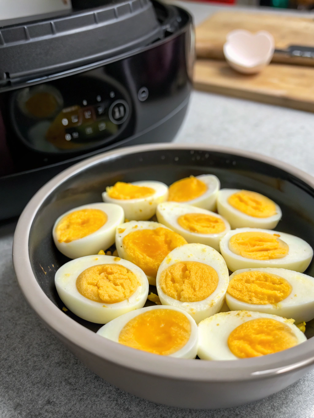 Air Fryer Hard Boiled Eggs (Perfect Every Time!)