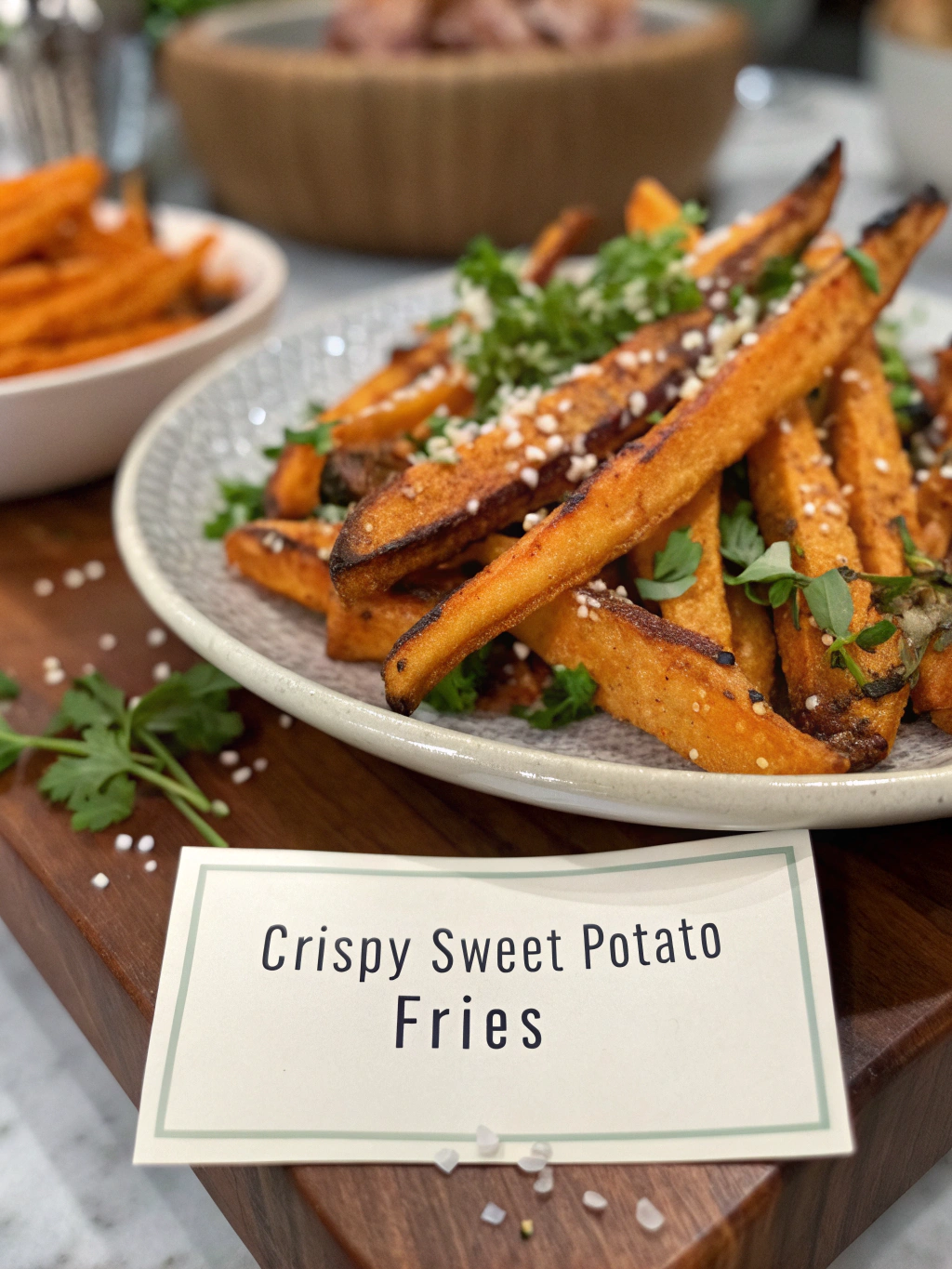 Crispy Sweet Potato Fries in 18 Minutes (Oven-Baked!)