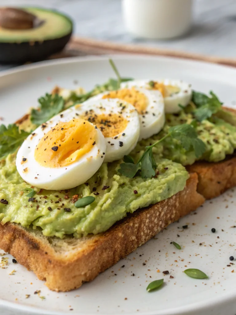 Easy 10-Minute Avocado Toast with Egg Recipe