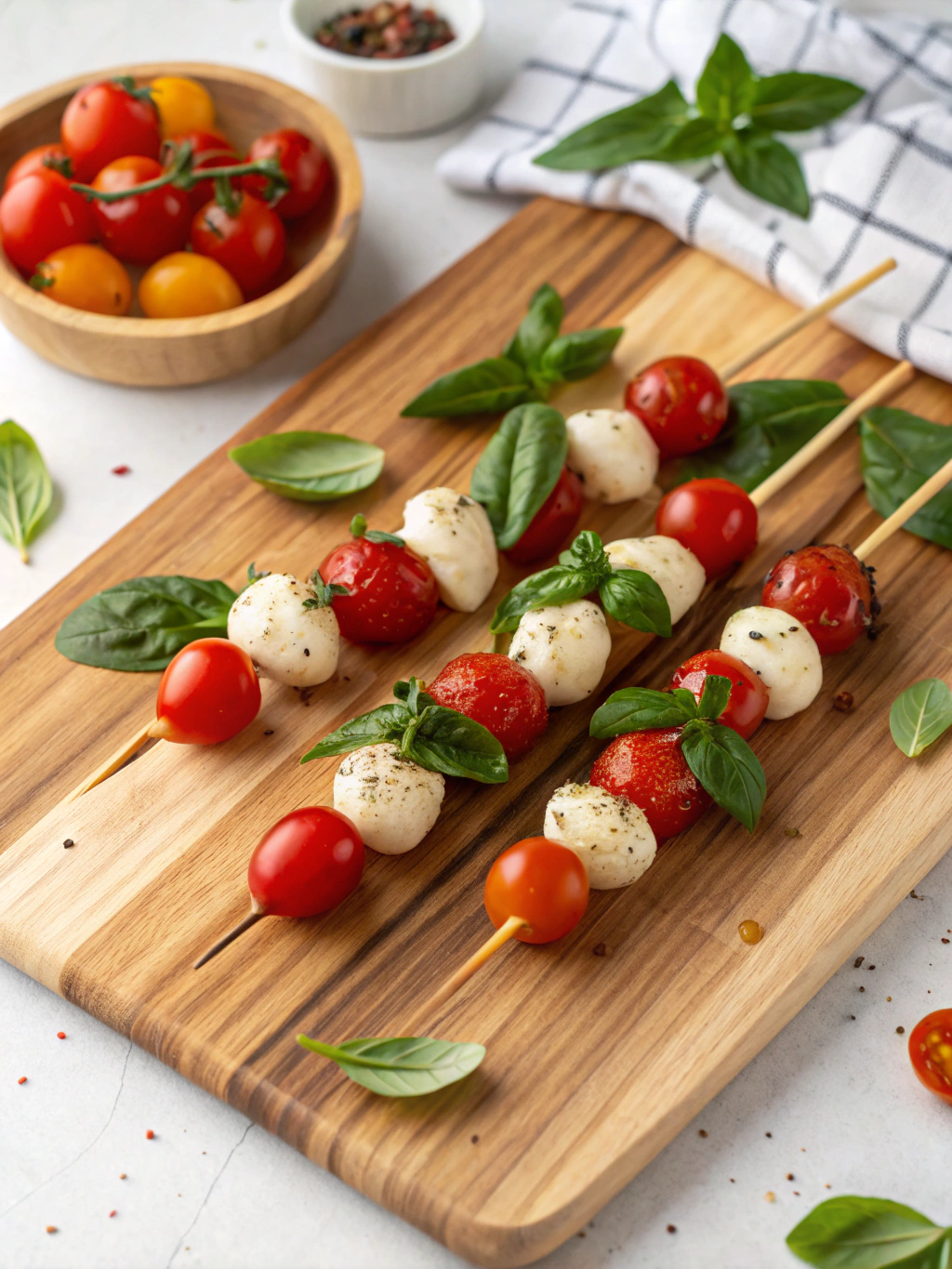 Easy 10-Minute Caprese Skewers Recipe