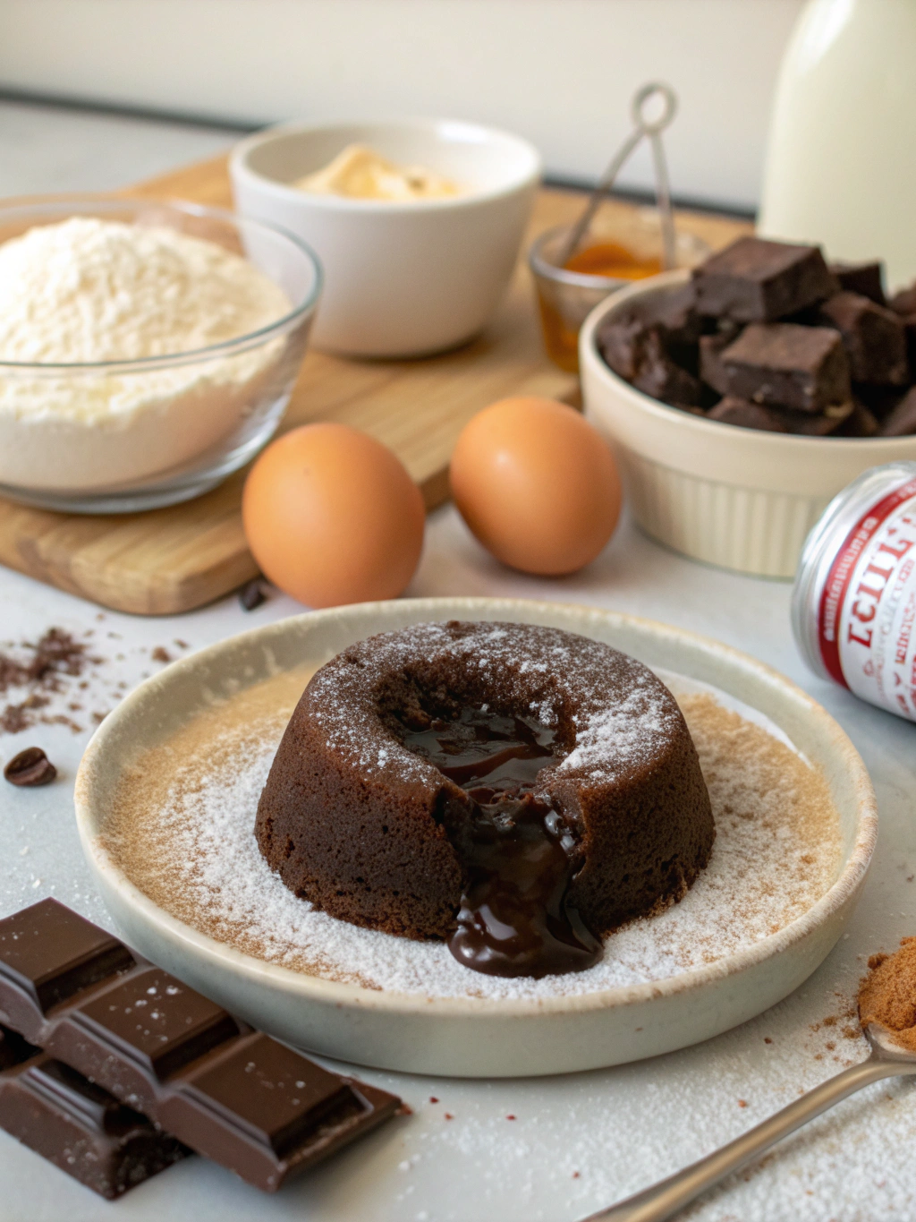 Easy 12-Minute Molten Lava Cakes Recipe