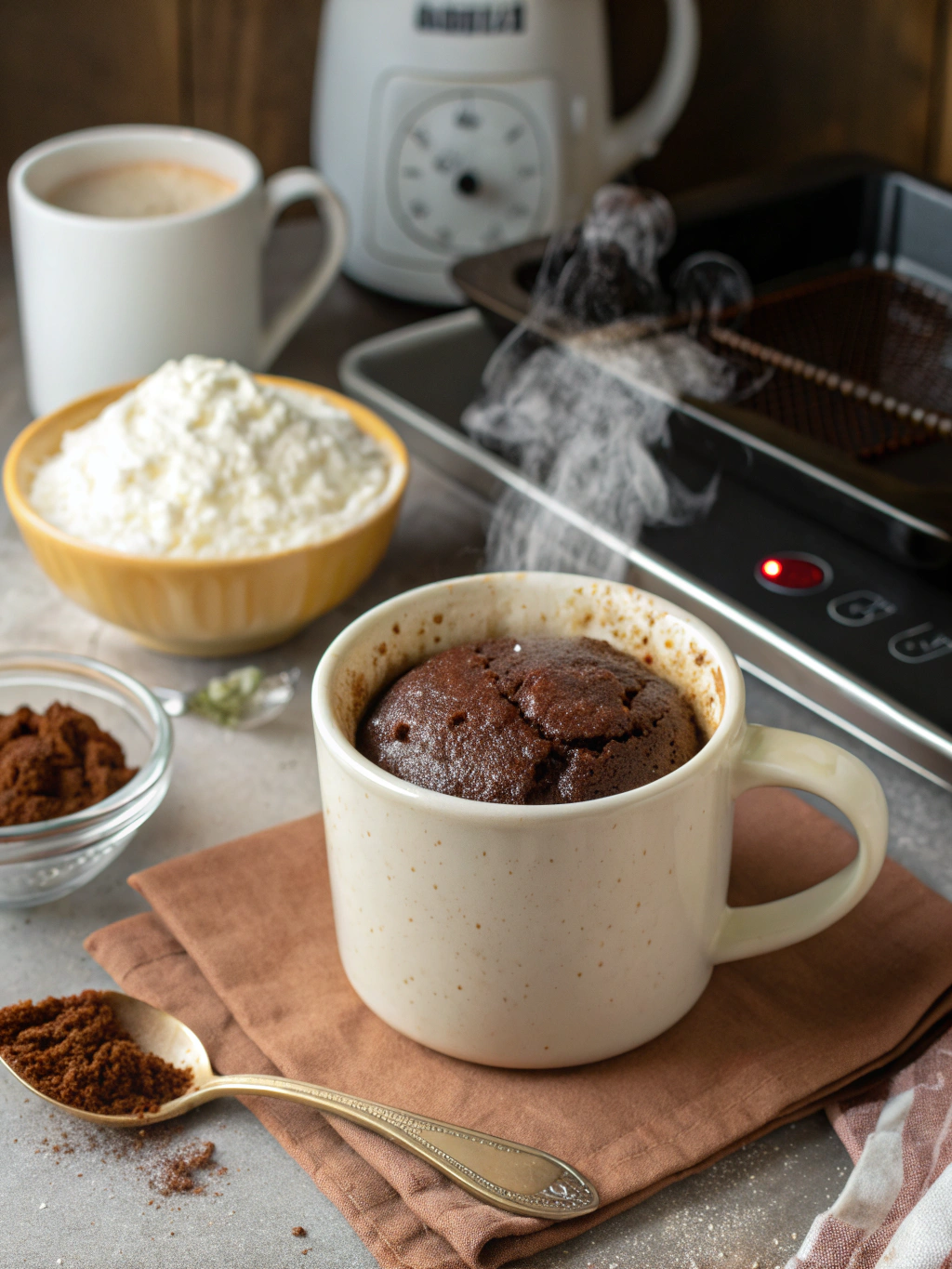 Easy 15-Minute Microwave Mug Cakes (6 Flavors!)