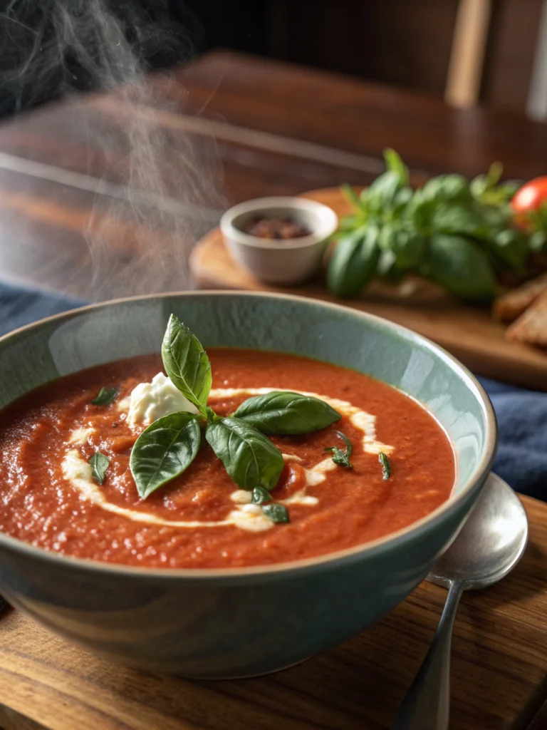 Easy 15-Minute Thermomix Creamy Tomato Soup