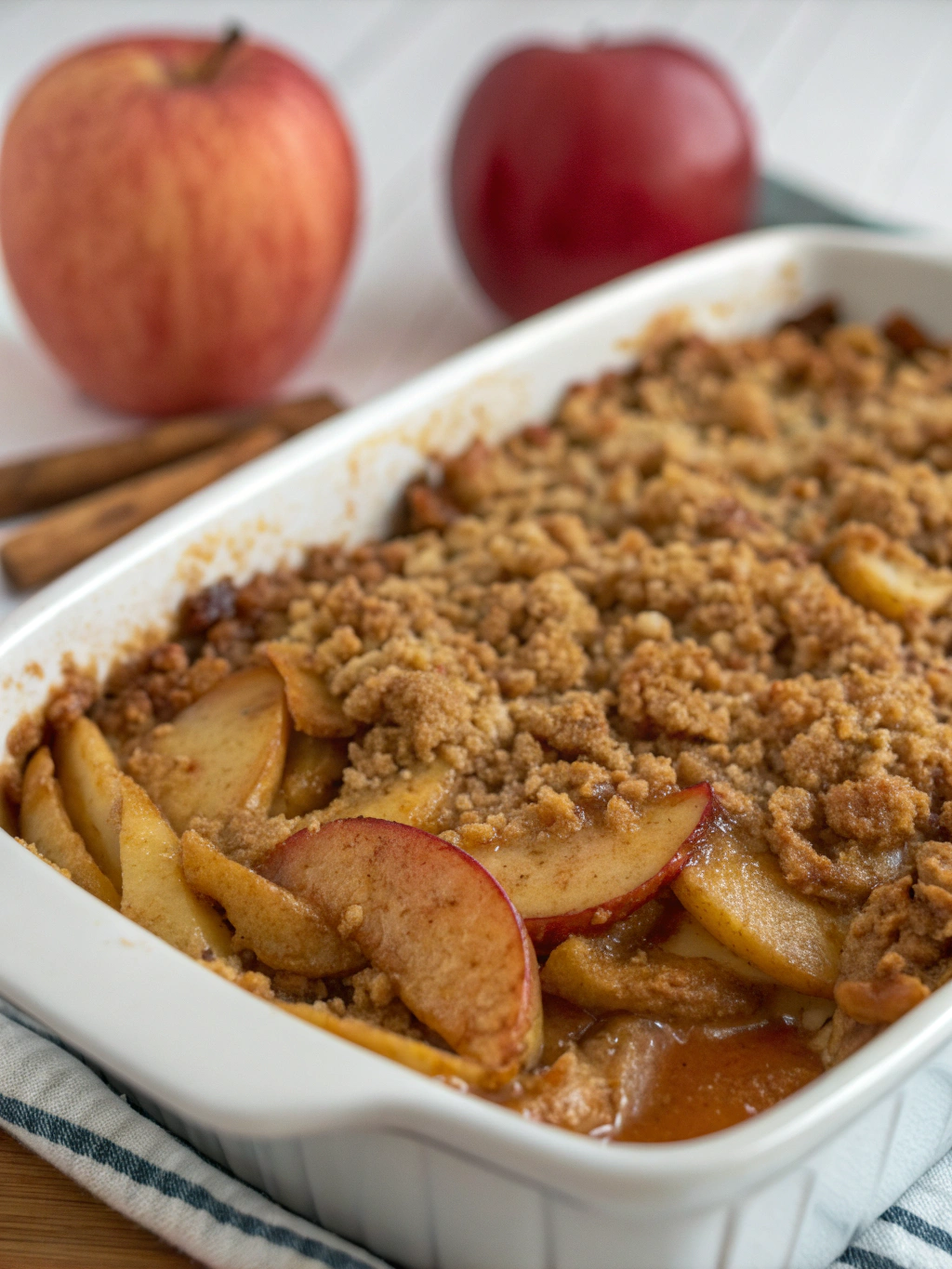 Easy 20-Minute Apple Crisp for Two Recipe