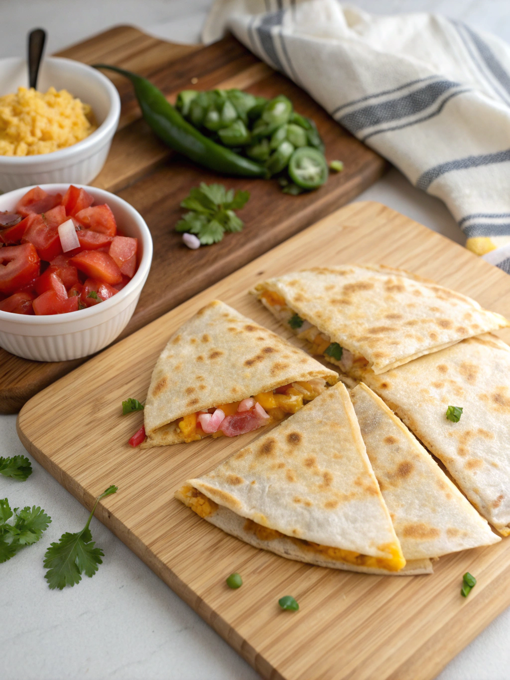 Easy 20-Minute Cheese & Avocado Quesadillas