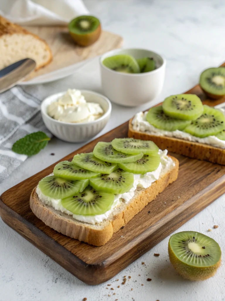 Easy 20-Minute Creamy Kiwi Sandwich Recipe