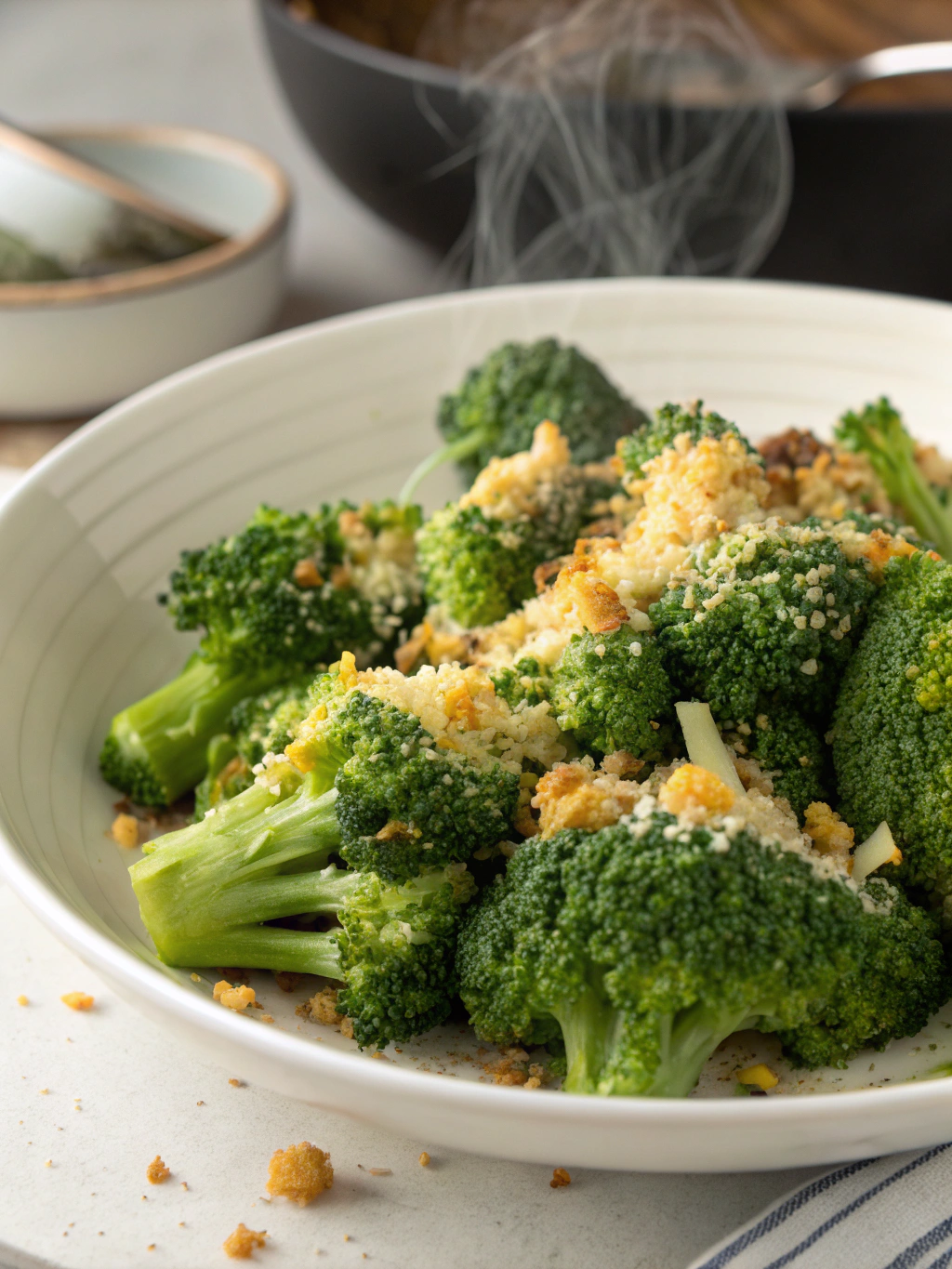 Easy 20-Minute Garlic Parmesan Roasted Broccoli