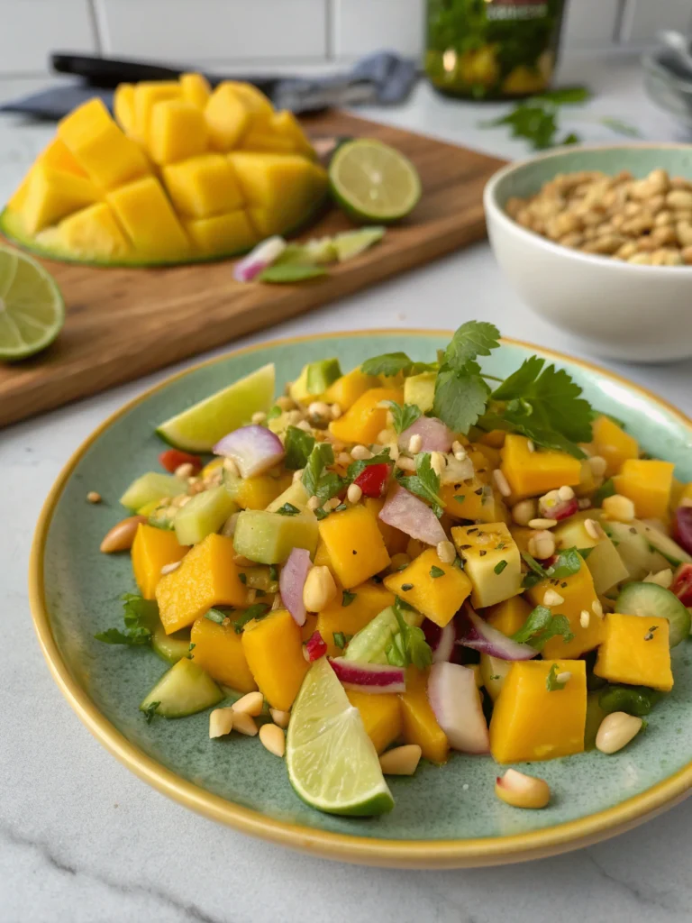 Easy 20-Minute Mango Salad (Fresh & Vibrant!)