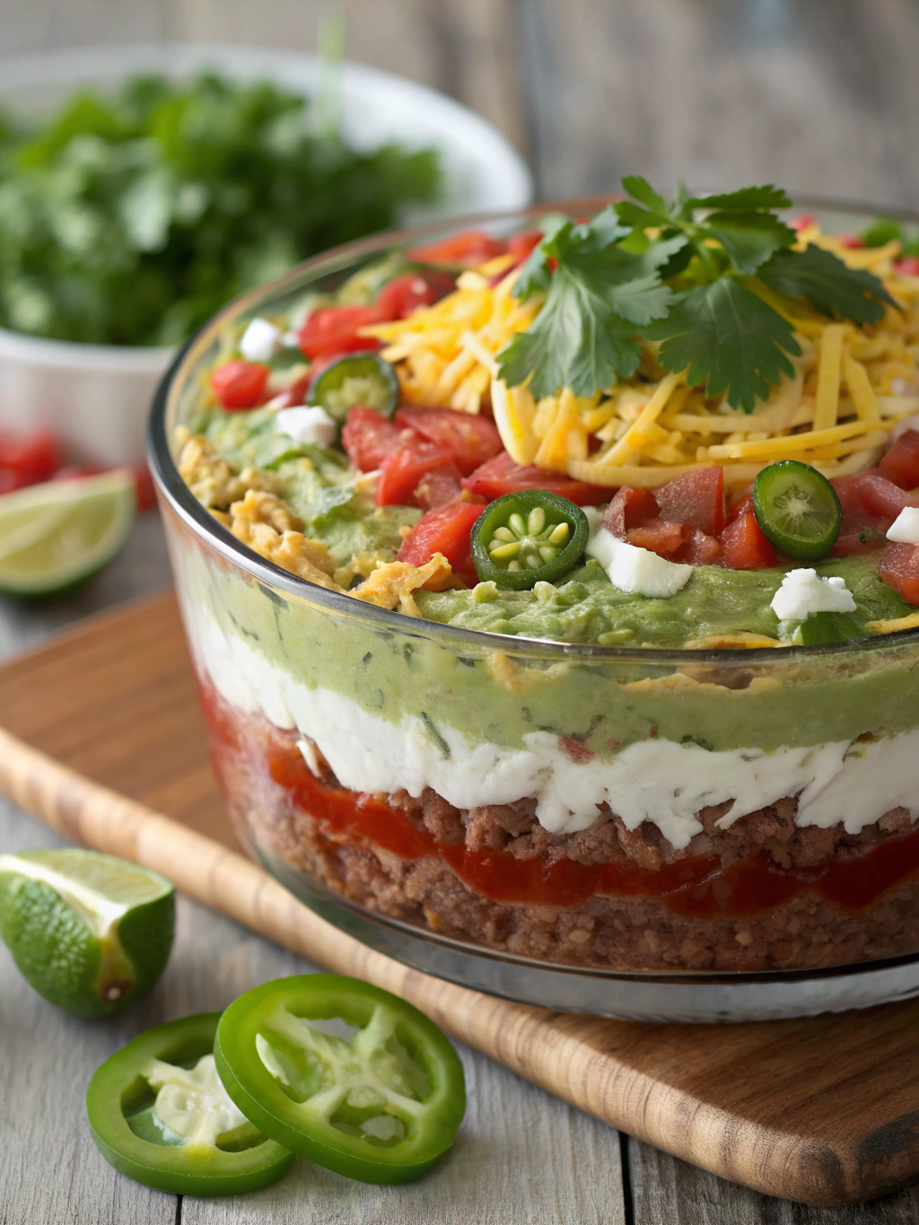 Easy 20-Minute Seven-Layer Dip Recipe