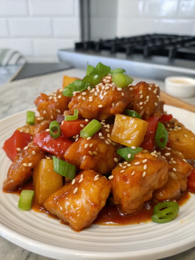 Easy 20-Minute Sweet and Sour Chicken Recipe