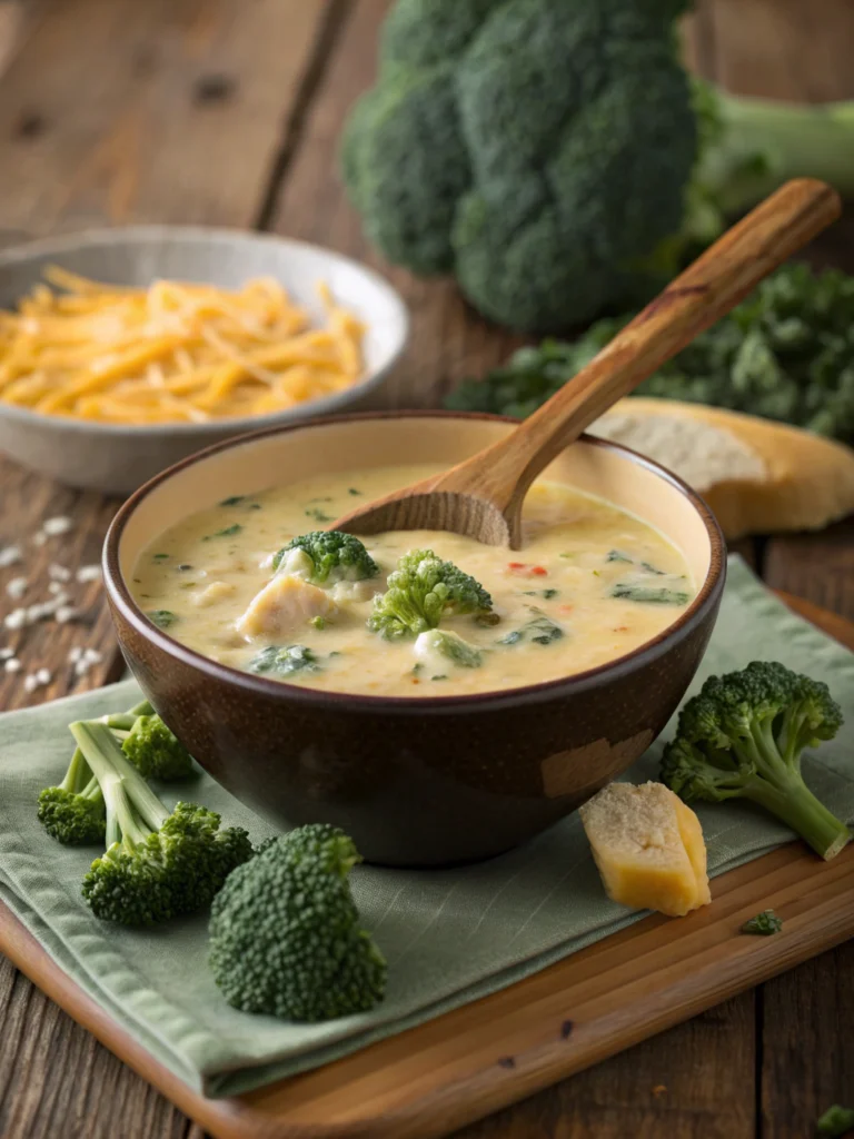 Easy 25-Minute Broccoli Cheddar Soup Recipe