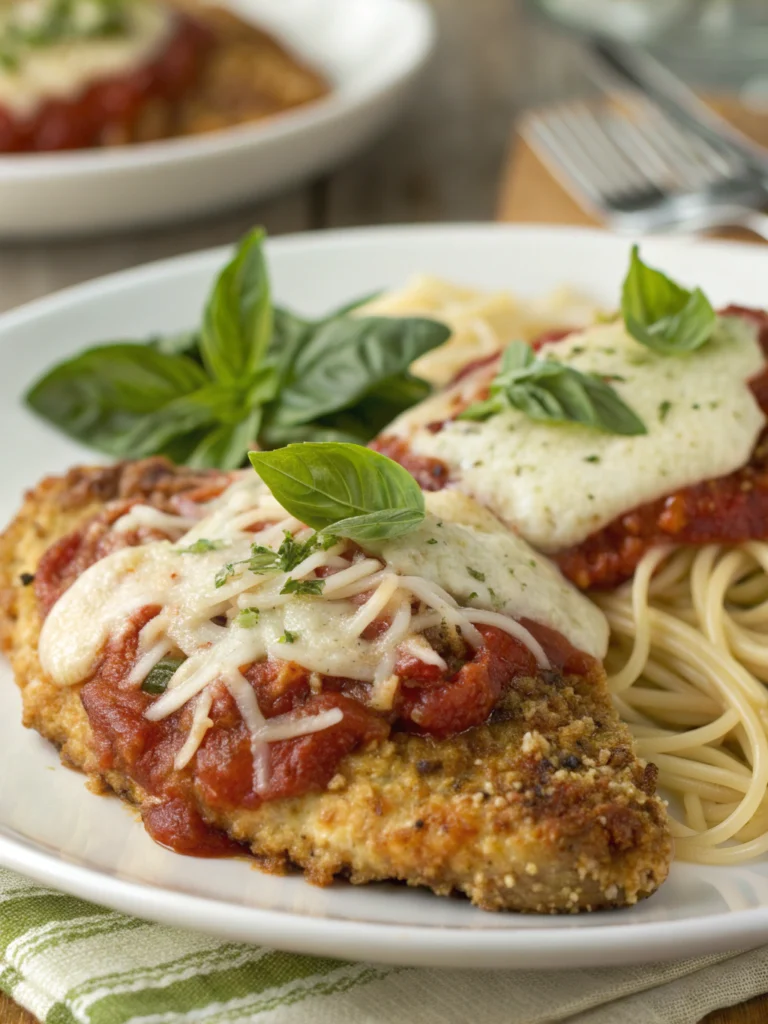 Easy 25-Minute Chicken Parmesan Recipe