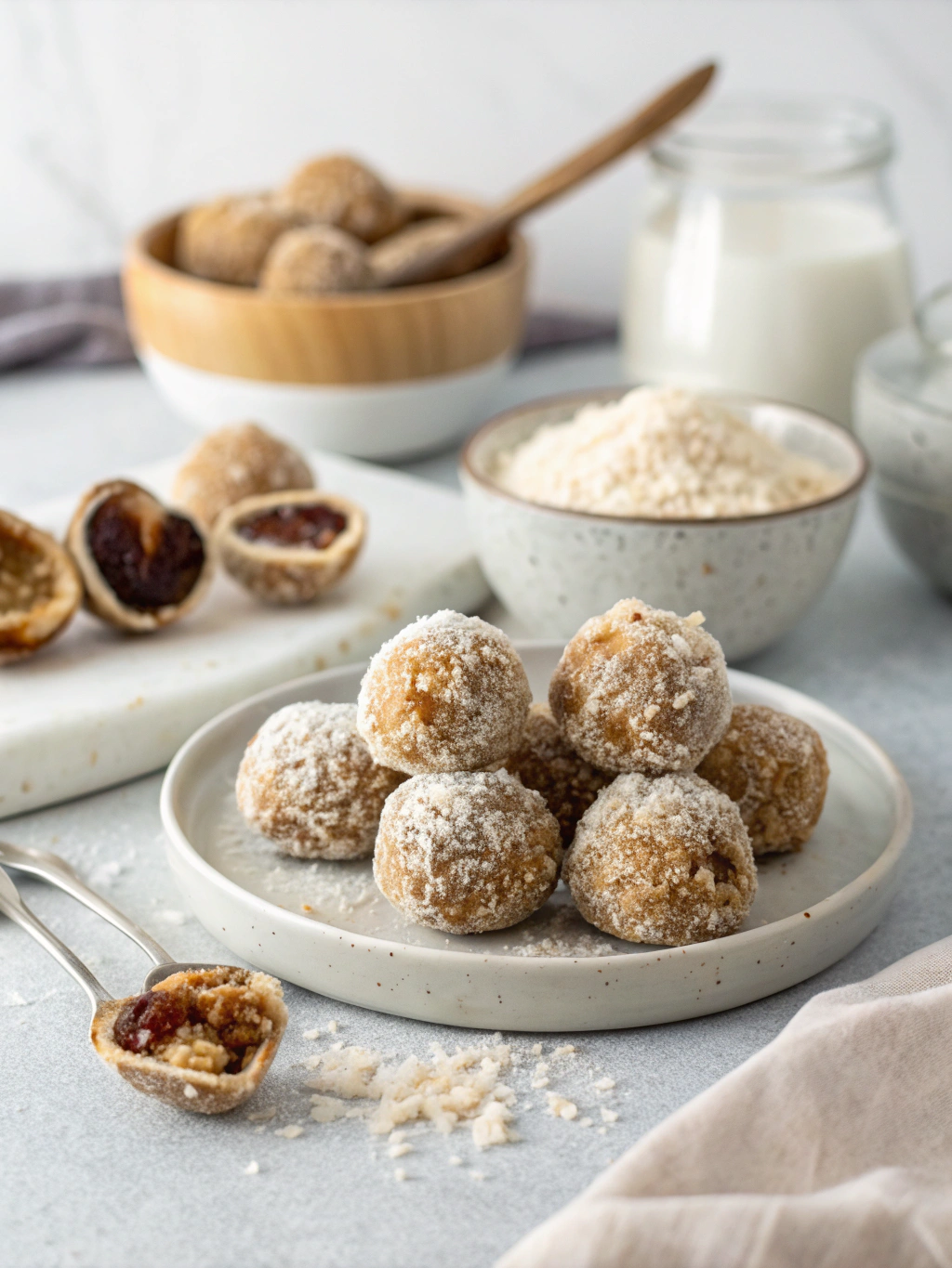 Easy 25-Minute Coconut Date Balls Recipe