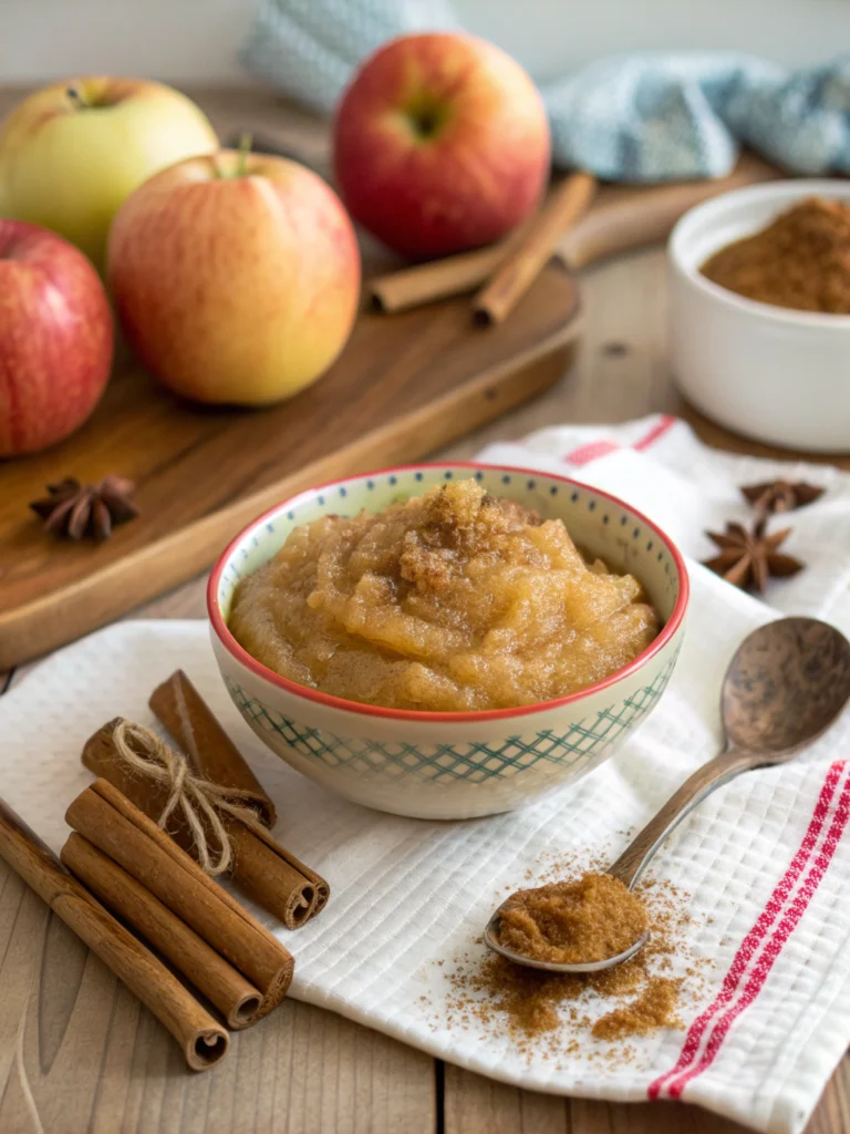 Easy 25-Minute Homemade Applesauce Recipe