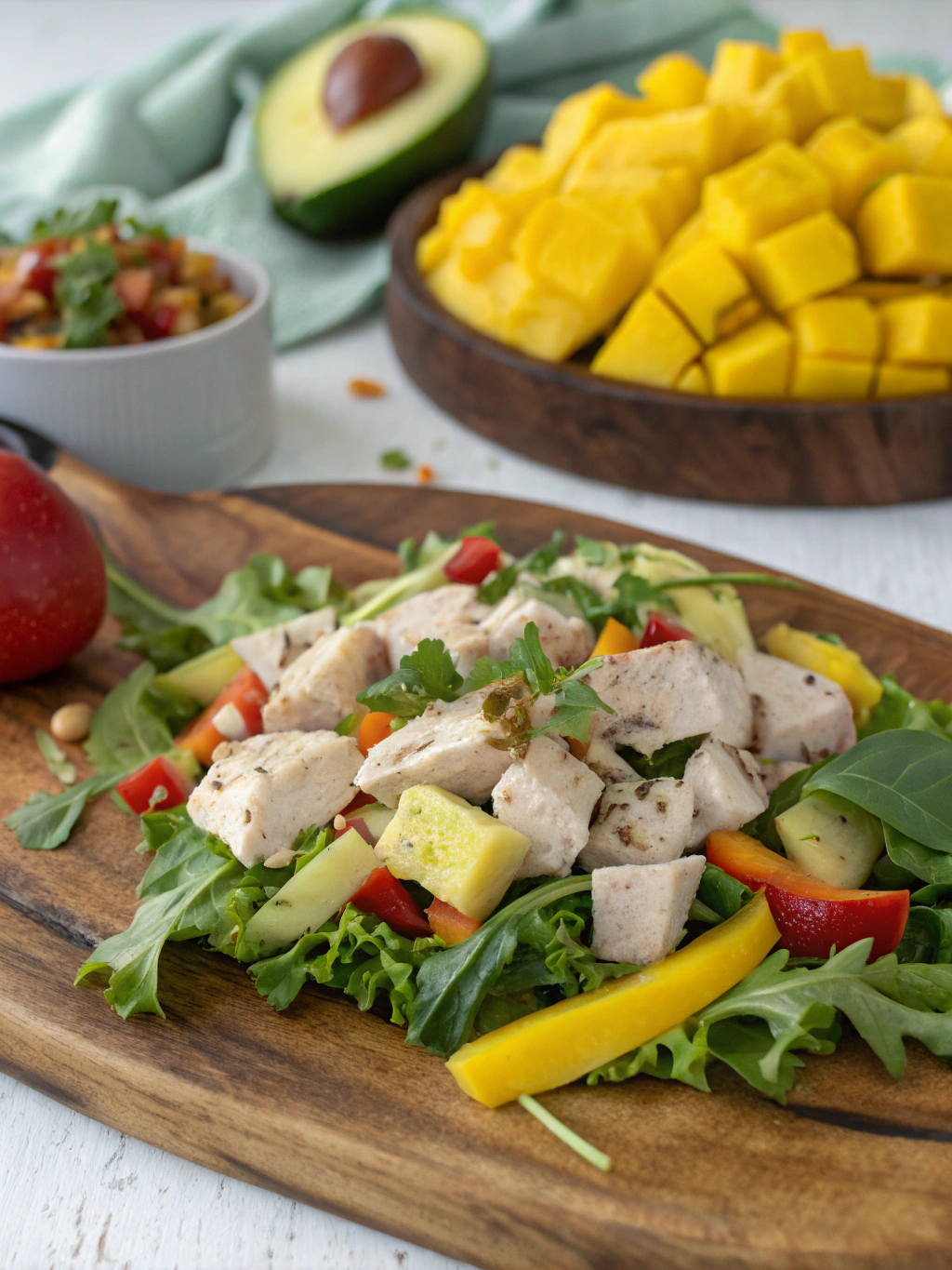 Easy 30-Minute Chicken Mango Avocado Salad