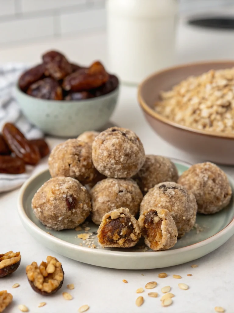 Easy 30-Minute Date-Nut Balls Recipe