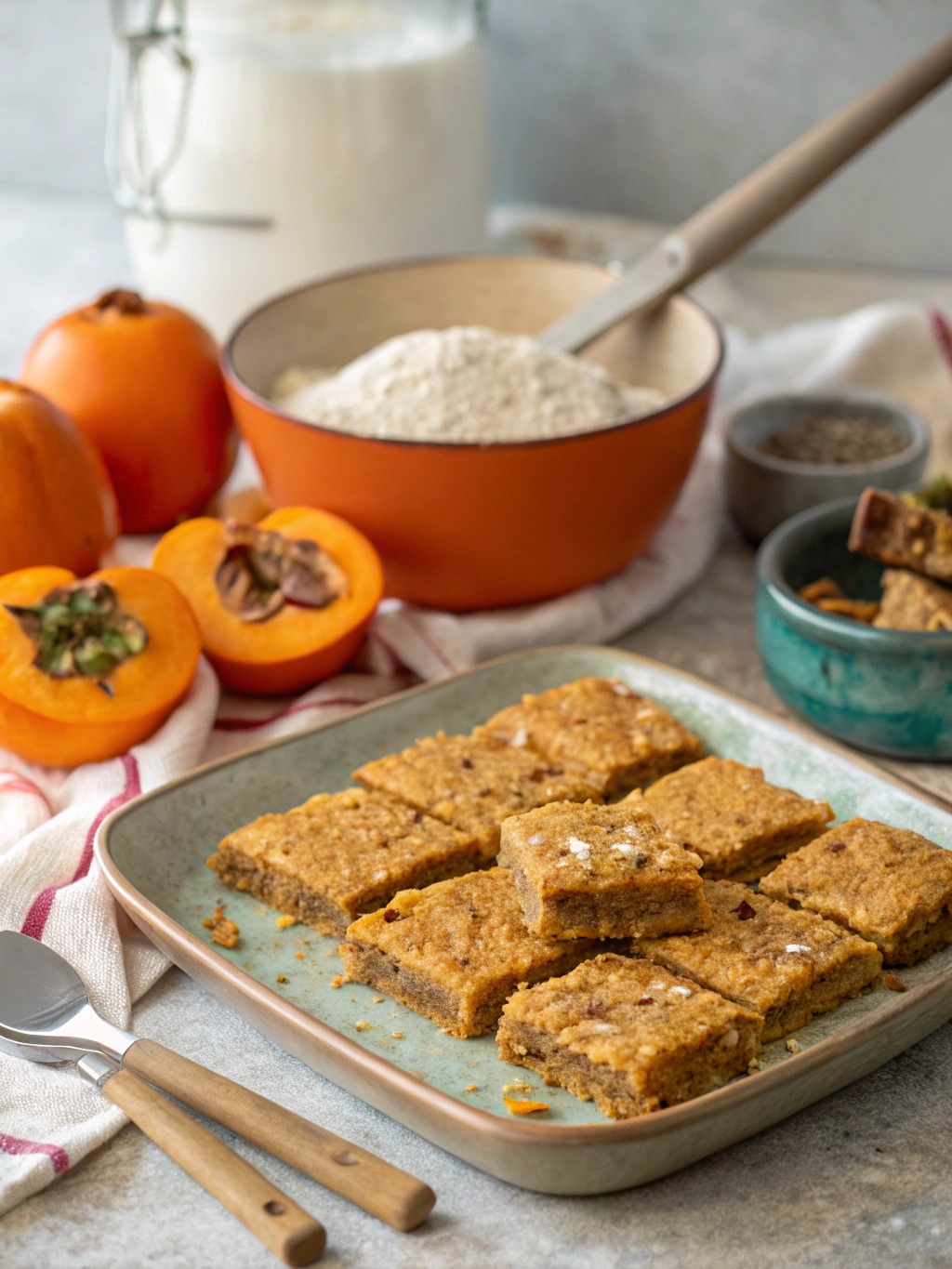 Easy 30-Minute Persimmon Bars Recipe