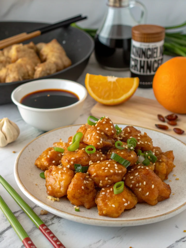 Easy 30-Minute Sticky Orange Chicken Recipe