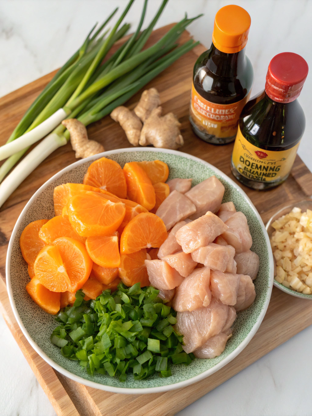 Ingredients for Orange Chicken Recipe