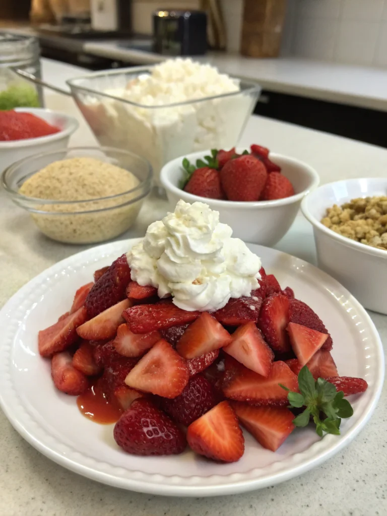 Easy 30-Minute Strawberry Topping Recipe