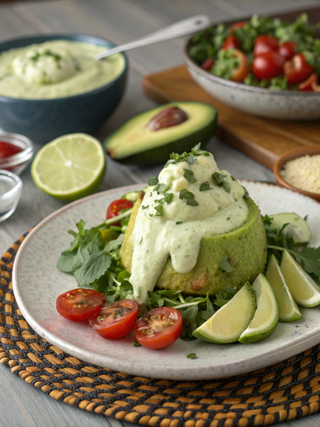 Easy 5-Minute Avocado Cream Sauce Recipe