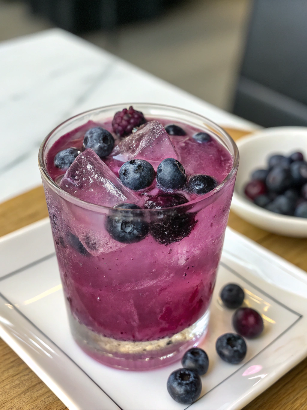 Easy 5-Minute Blueberry Tea Cocktail Recipe