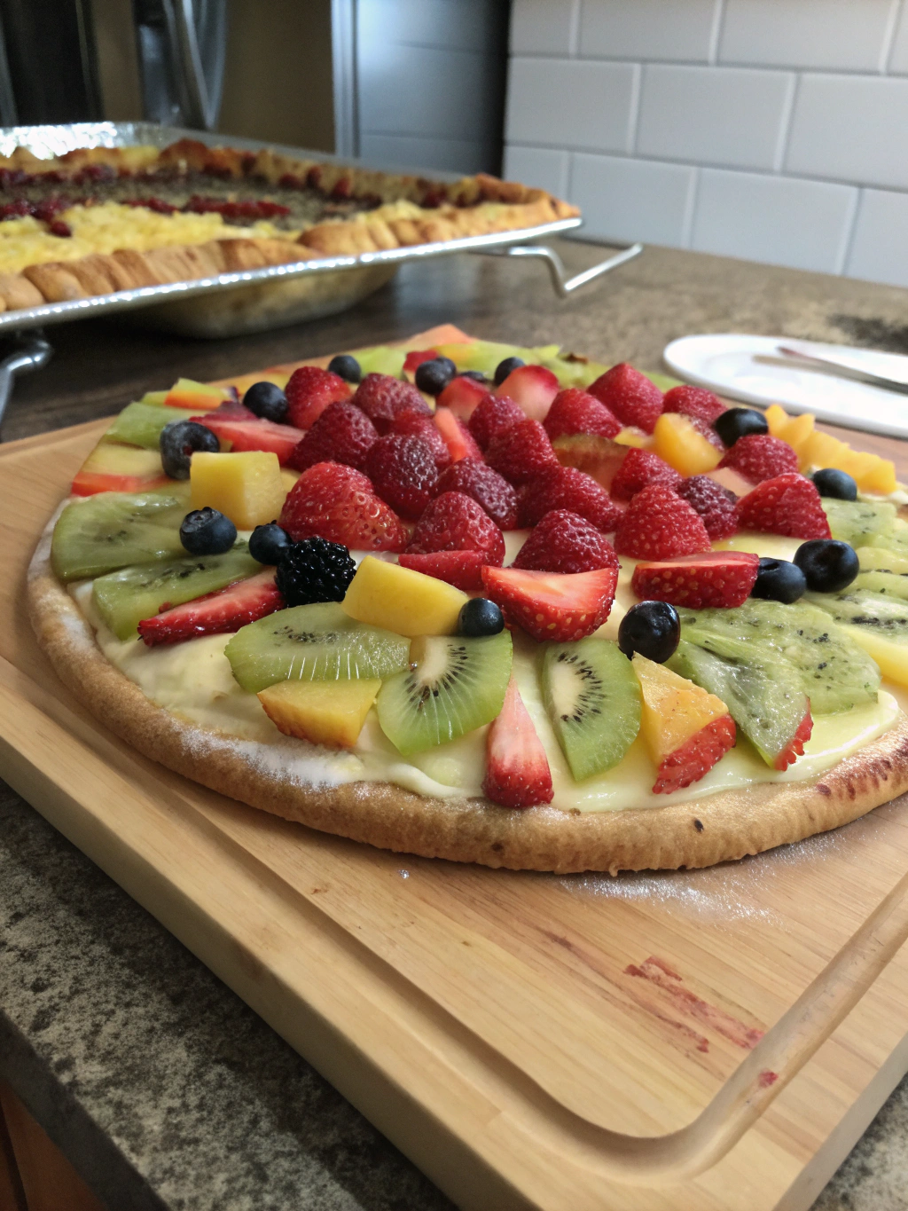 Easy 5-Minute Fruit Pizza Recipe (No-Bake!)