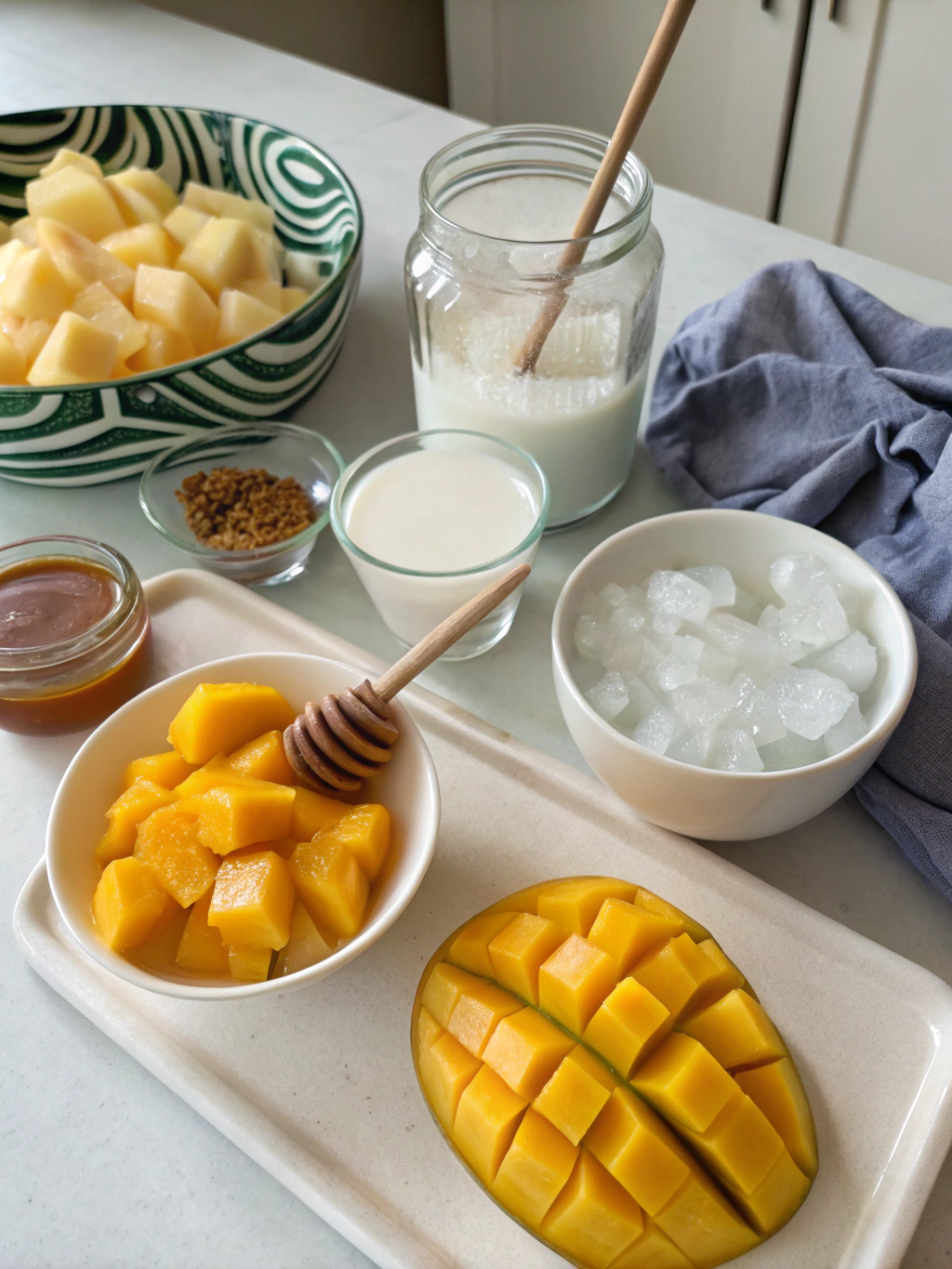 Mango Smoothie Ingredients
