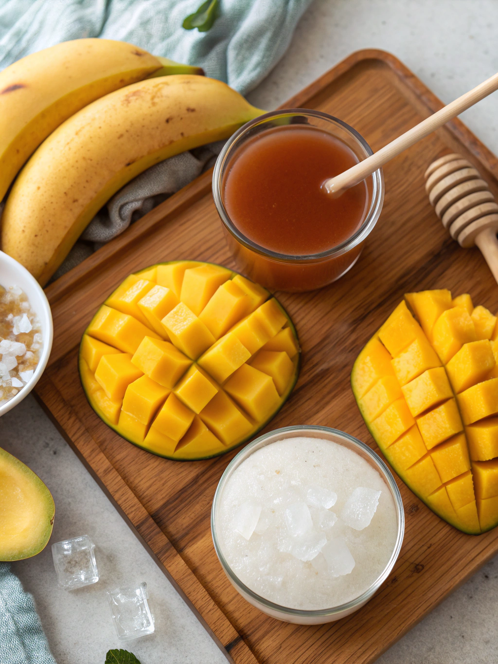 Mango Smoothie Ingredients