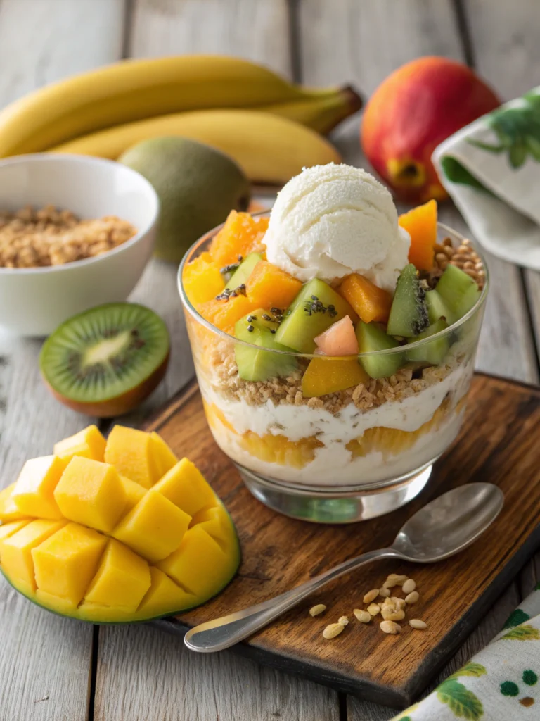 Easy 5-Minute Tropical Parfait Recipe