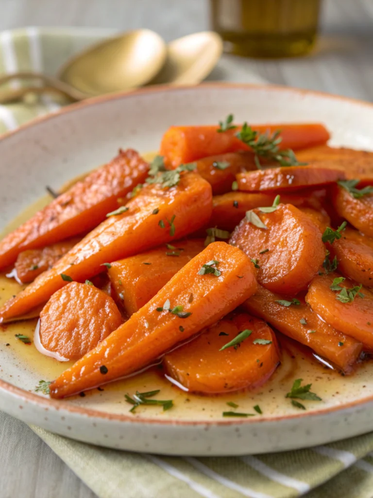 Easy Apricot Glazed Carrots in 25 Minutes