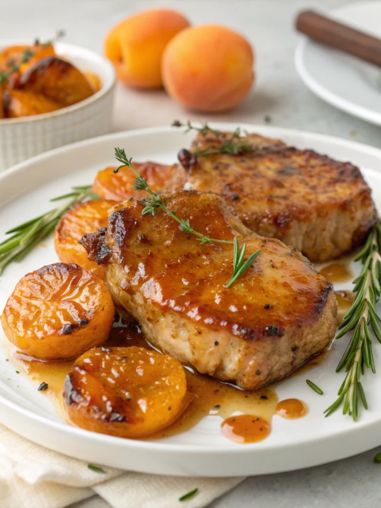 Easy Apricot-Glazed Pork Chops in 20 Minutes