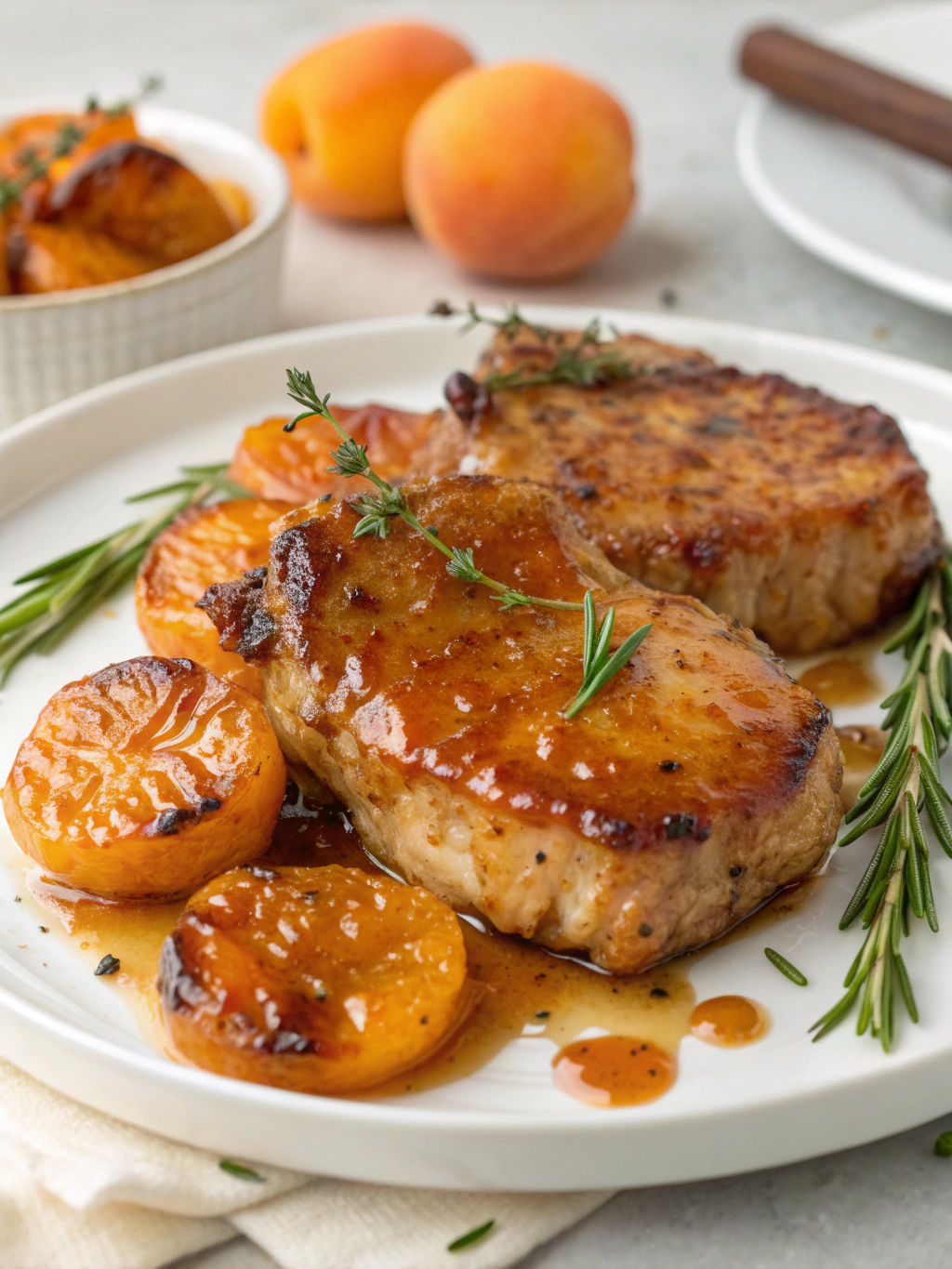Easy Apricot-Glazed Pork Chops in 20 Minutes