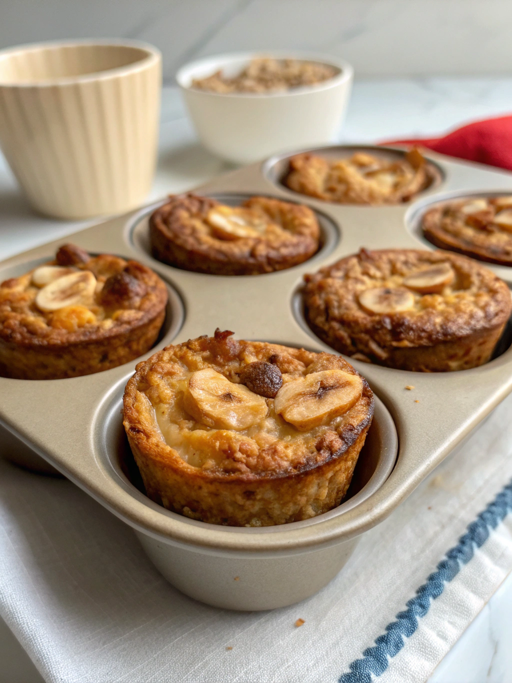 Easy Baked Oatmeal Cups (Perfect Meal Prep!)