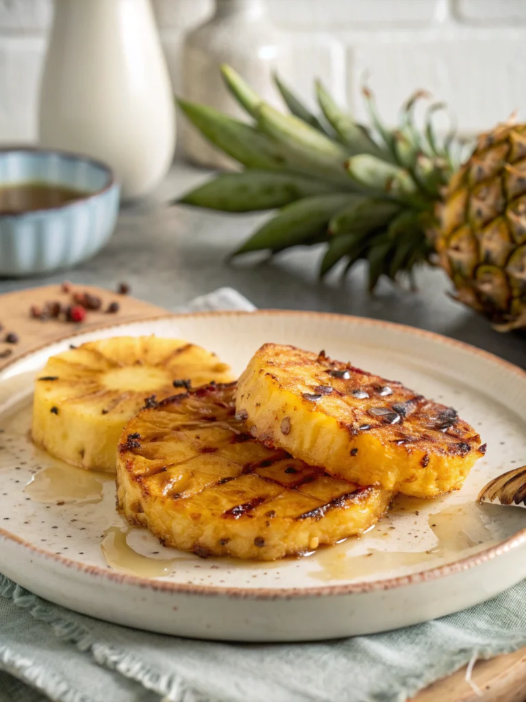 Easy Brazilian Grilled Pineapple in 20 Minutes