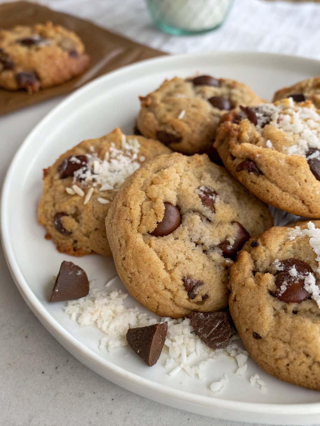 Easy Chococonut Chip Cookies in 20 Minutes