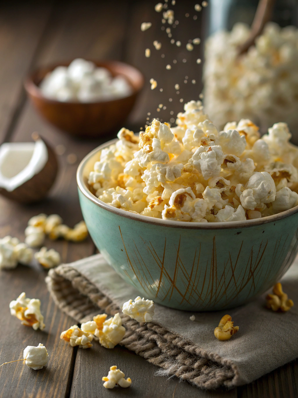 Easy Coconut Oil Popcorn Recipe (10 Minutes!)