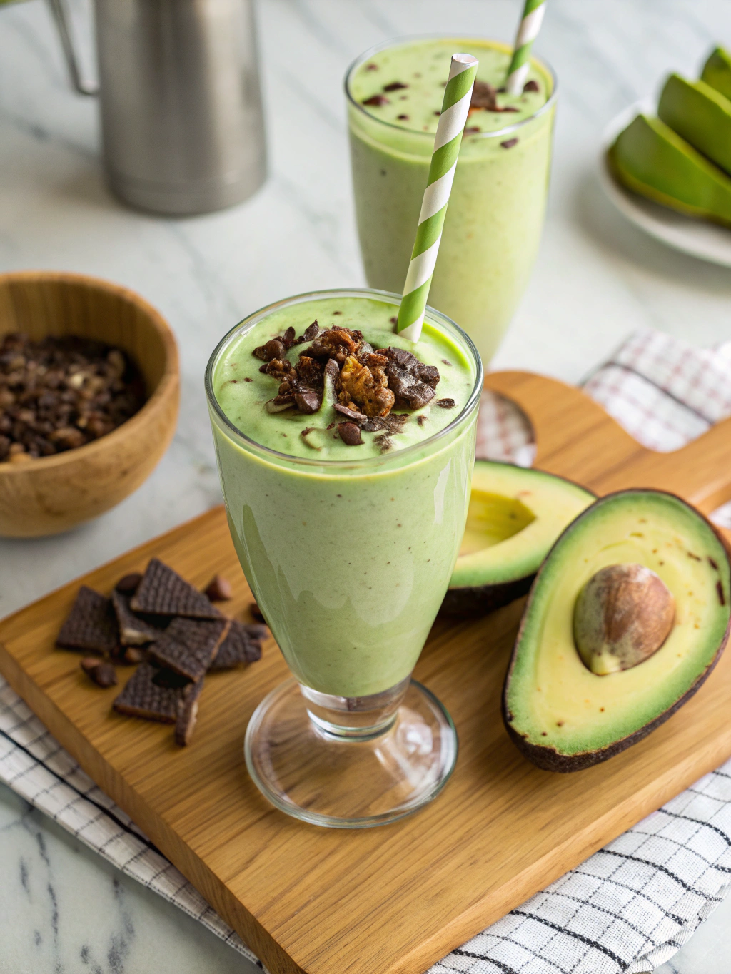 Easy Filipino Avocado Milkshake (5 Minutes!)