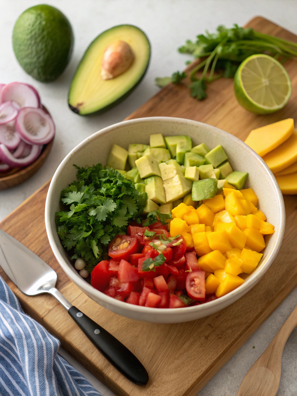 Mango Guacamole Recipe Ingredients