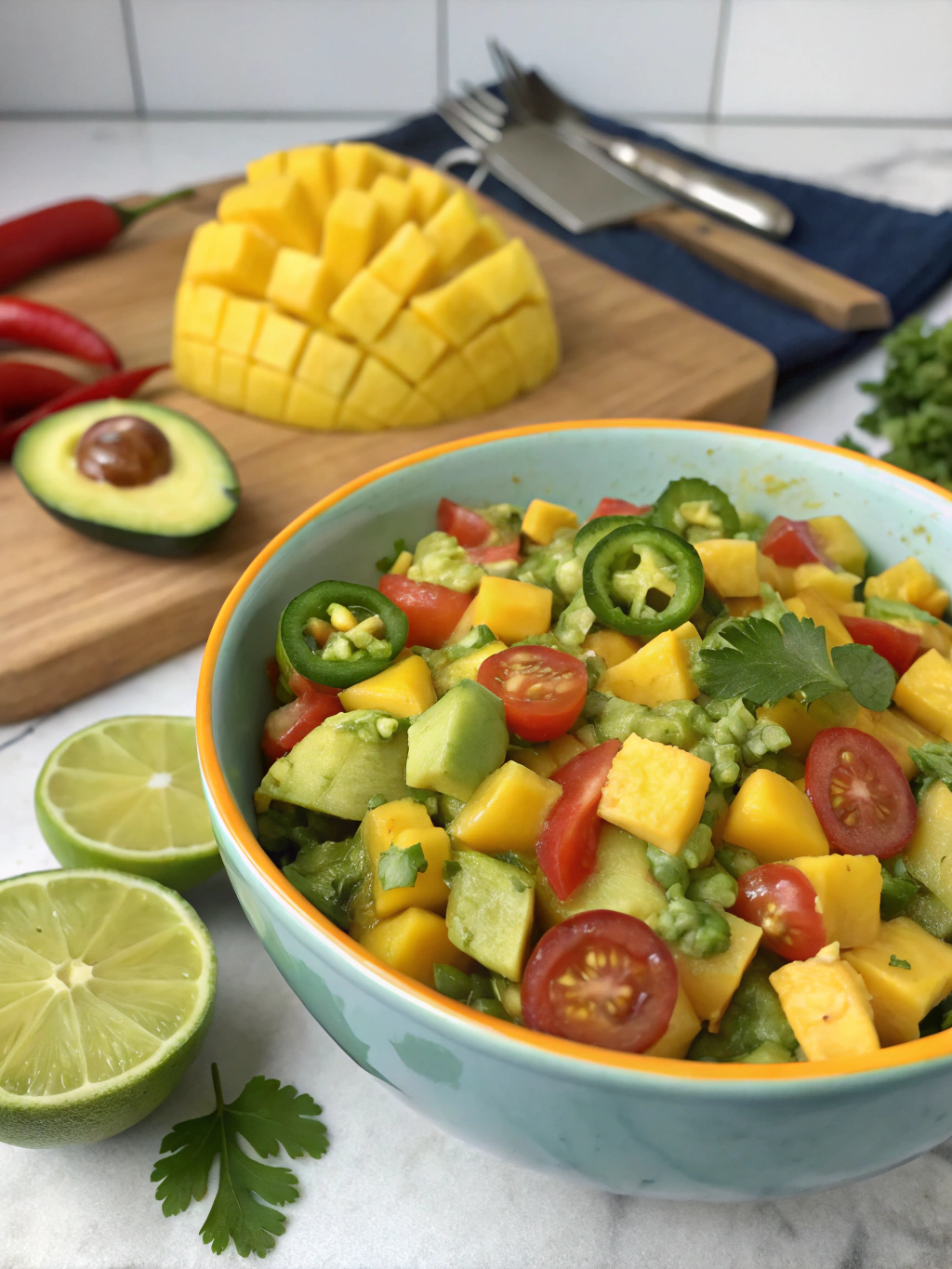 Easy Mango Guacamole Recipe (Ready in 15 Minutes!)
