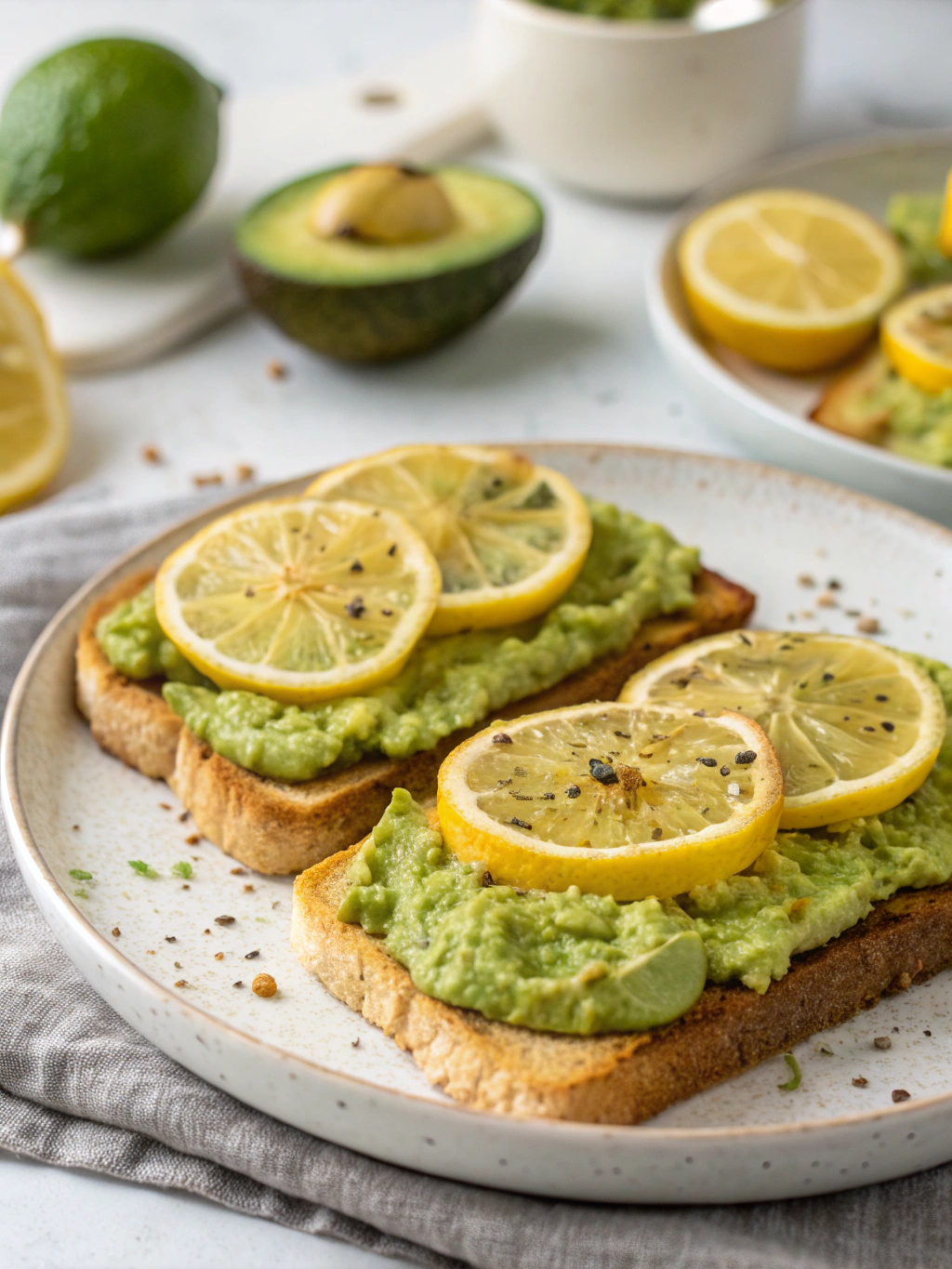 Easy Meyer Lemon Avocado Toast in 13 Minutes